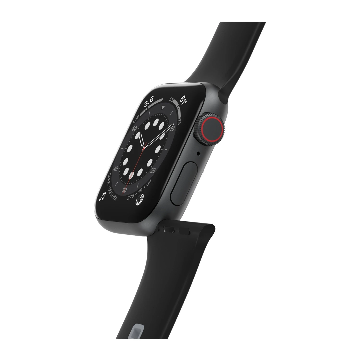 Apple Watch 38/40/41mm Otterbox Watch Band - Black/Grey (Pavement) 6 Apple Watch 38/40/41mm Otterbox Watch Band - Black/Grey (Pavement) - Image 6