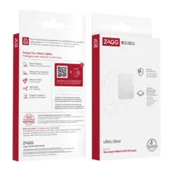 Apple Watch Ultra (49mm) ZAGG InvisibleShield Ultra Clear Screen Protector 8 Apple Watch Ultra (49mm) ZAGG InvisibleShield Ultra Clear Screen Protector -Mobile Phone Accessories 6349bc96abb7e338214766