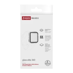 Apple Watch (45mm) ZAGG InvisibleShield Glass Elite 360 Screen Protector -Mobile Phone Accessories 6349bc9d28477300972731