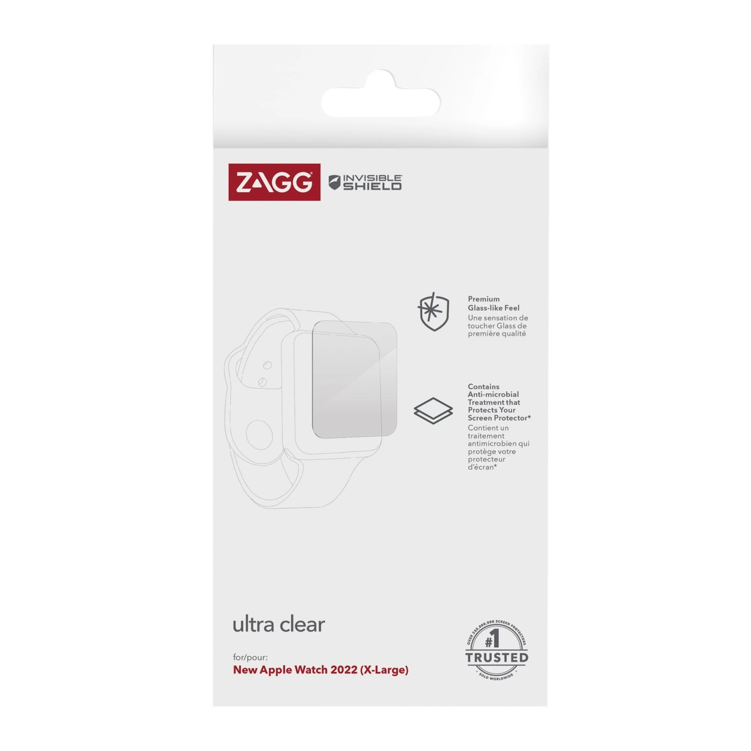 Apple Watch Ultra (49mm) ZAGG InvisibleShield Ultra Clear Screen Protector 5 Apple Watch Ultra (49mm) ZAGG InvisibleShield Ultra Clear Screen Protector - Image 5