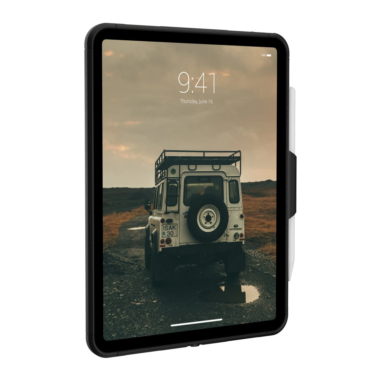 IPad 10.9 2022 UAG Black Scout W/Folio Cover - Black 4 IPad 10.9 2022 UAG Black Scout W/Folio Cover - Black - Image 4