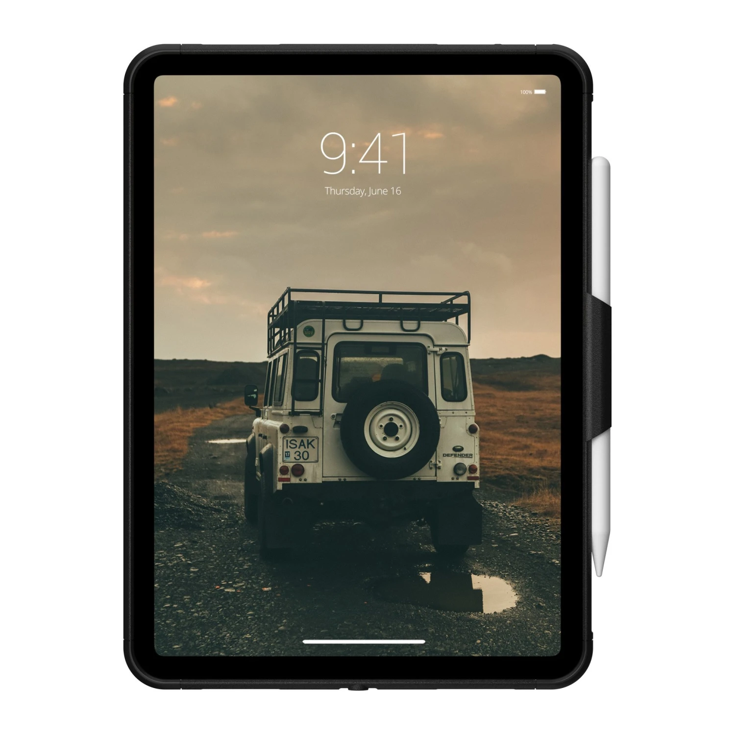 IPad 10.9 2022 UAG Black Scout W/Folio Cover - Black 6 IPad 10.9 2022 UAG Black Scout W/Folio Cover - Black - Image 6