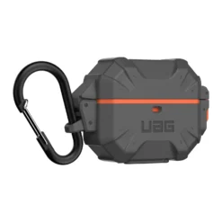 Airpods (3rd Gen) UAG Pathfinder Case - Silver/Orange -Mobile Phone Accessories 6362e9c71a102540452298