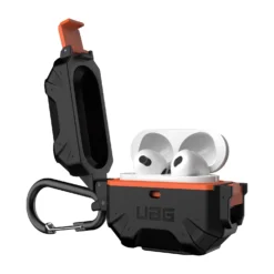 Airpods (3rd Gen) UAG Pathfinder Case - Black/Orange -Mobile Phone Accessories 6362e9c726880263018255