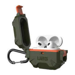 Airpods (3rd Gen) UAG Pathfinder Case - Olive/Orange -Mobile Phone Accessories 6362e9c86dda4428028108