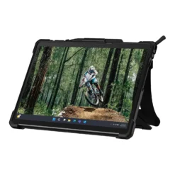 Microsoft Surface Pro 9 UAG Plasma Series Case W/H+S Strap - Clear/Black (Ice) -Mobile Phone Accessories 636c11f48589c649223352