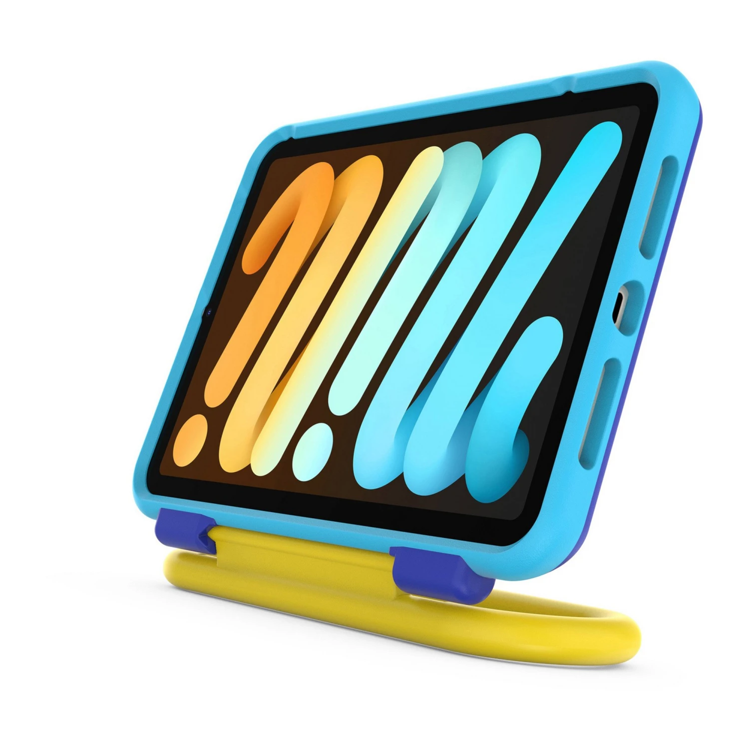 IPad Mini (2021)(6th Gen) Otterbox Kids EasyClean Tablet Case - Blue (Blued Together) 6 IPad Mini (2021)(6th Gen) Otterbox Kids EasyClean Tablet Case - Blue (Blued Together) - Image 6