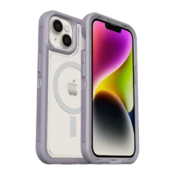 IPhone 14/13 Otterbox Defender XT W/ MagSafe Clear Series Case - Clear/Purple (Lavender Sky) -Mobile Phone Accessories 63b6156d156b9371233638