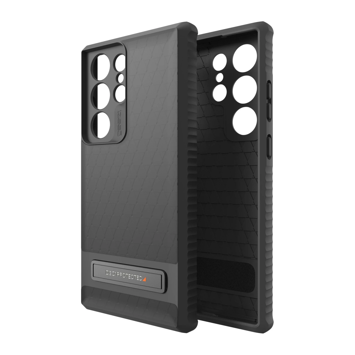 ZAGG Samsung Galaxy S23 Ultra 5G Gear4 D3O Everest Kickstand Case - Black 5 ZAGG Samsung Galaxy S23 Ultra 5G Gear4 D3O Everest Kickstand Case - Black - Image 5