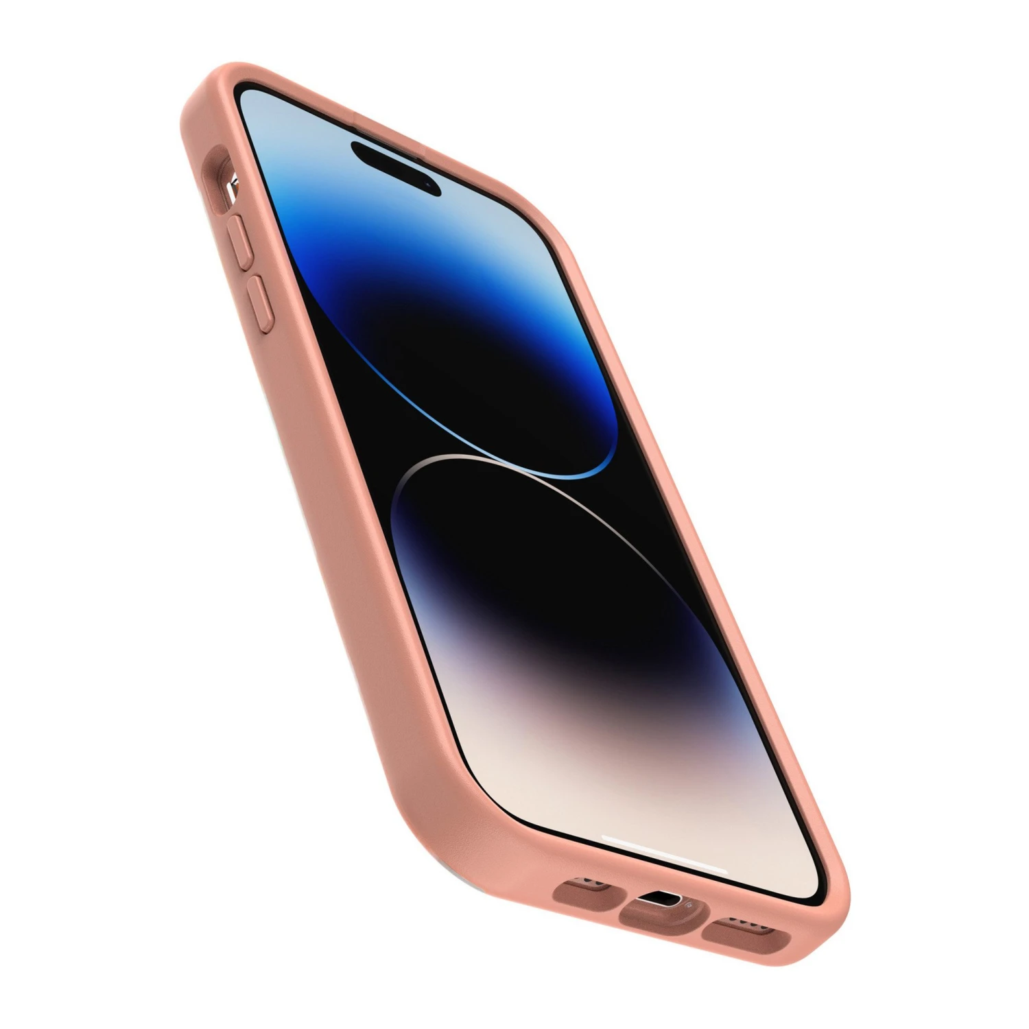 IPhone 14 Pro Max Otterbox OtterGrip Symmetry W/ MagSafe Series Case - Orange (Peaches) 3 IPhone 14 Pro Max Otterbox OtterGrip Symmetry W/ MagSafe Series Case - Orange (Peaches) - Image 3