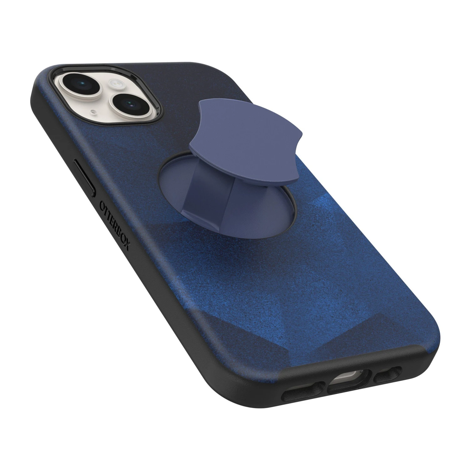 IPhone 14/13 Otterbox OtterGrip Symmetry W/ MagSafe Series Case - Blue (Blue Storm) 5 IPhone 14/13 Otterbox OtterGrip Symmetry W/ MagSafe Series Case - Blue (Blue Storm) - Image 5