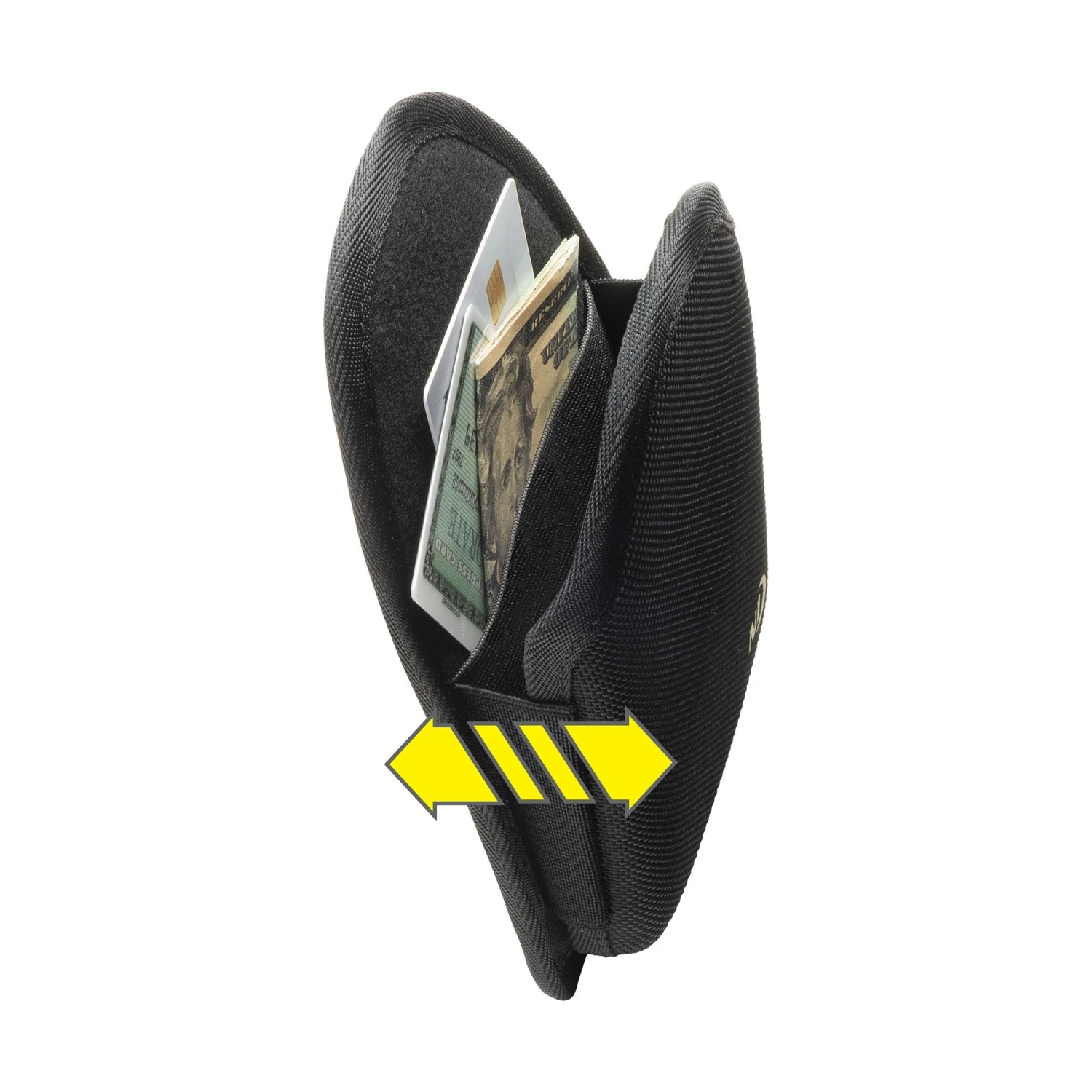 Universal Nite Ize Clip Case Hardshell QuickSlide Holster - XXL - Black 4 Universal Nite Ize Clip Case Hardshell QuickSlide Holster - XXL - Black - Image 4