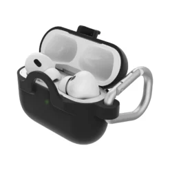 Apple Airpods Pro (2nd Gen) Otterbox Headphone Case - Black (Black Taffy) -Mobile Phone Accessories 64273a539c952095668676