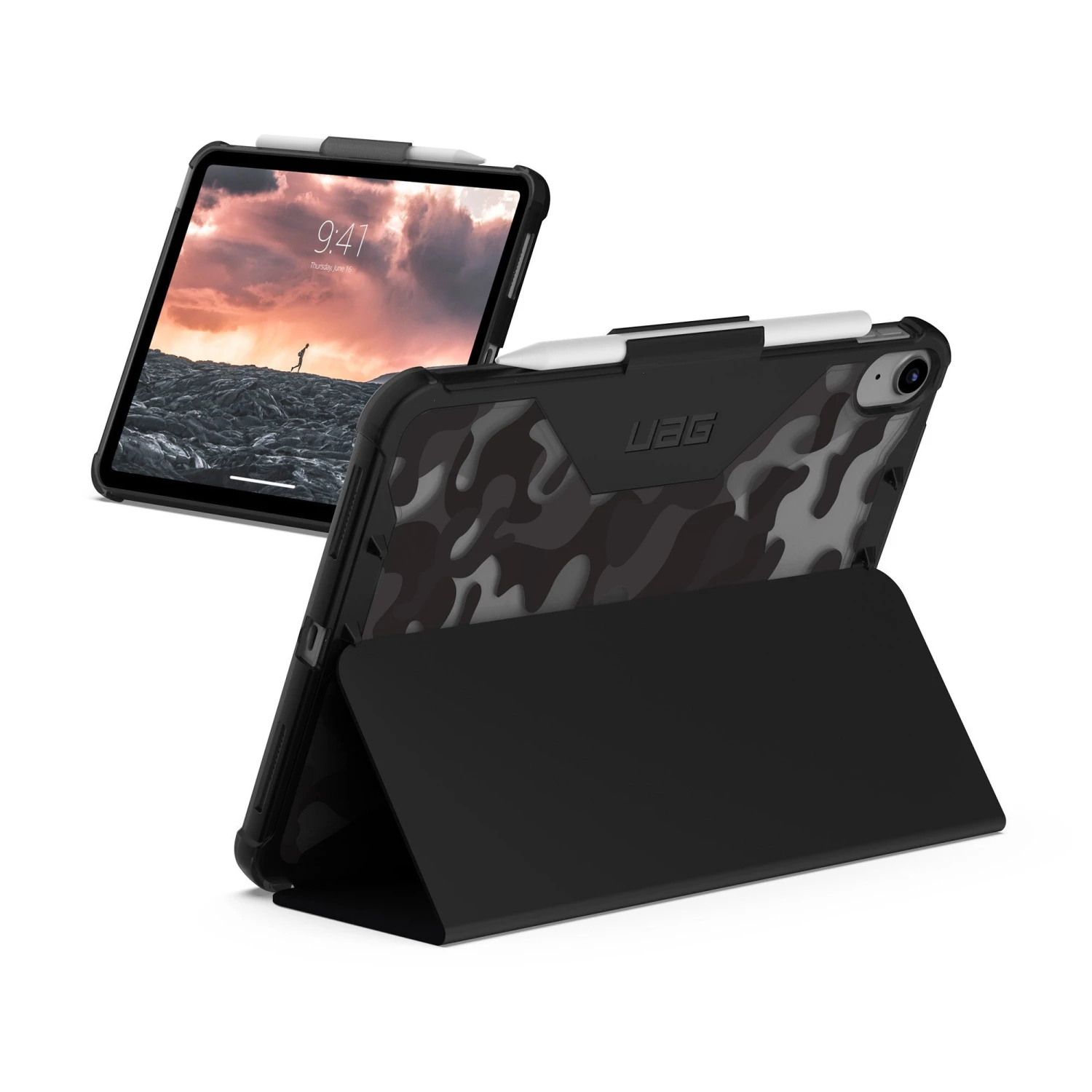 IPad 10.9 2022 UAG Plyo SE Series Case - Midnight Camo 7 IPad 10.9 2022 UAG Plyo SE Series Case - Midnight Camo - Image 7