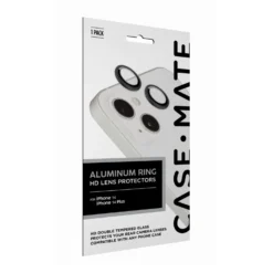IPhone 14 /14 Plus Case-Mate Aluminum Ring Glass Lens Protector - Black -Mobile Phone Accessories 6442c07f50e4d086467593
