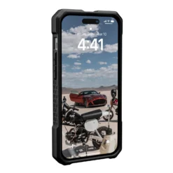 IPhone 14 Pro UAG Monarch Pro MagSafe Case - Kevlar Black -Mobile Phone Accessories 6442d726a3007447026370