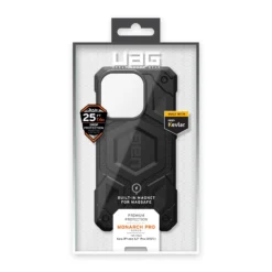IPhone 14 Pro UAG Monarch Pro MagSafe Case - Kevlar Black -Mobile Phone Accessories 6442d726d4e3f419881188