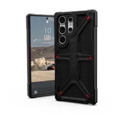 Samsung Galaxy S23 Ultra 5G UAG Monarch Kevlar Case - Kevlar Black -Mobile Phone Accessories 6443072d12169199429450