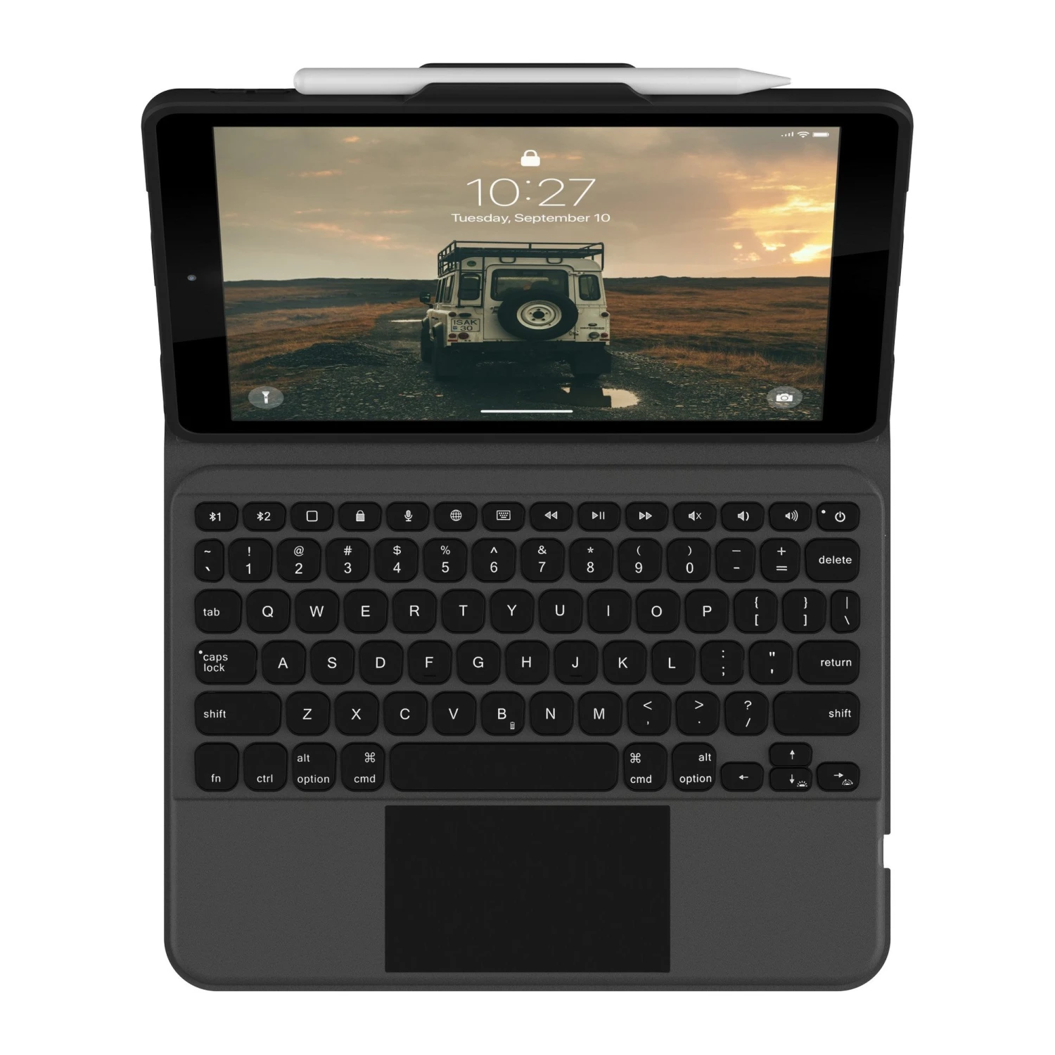 Bulk - IPad 10.2 (2019-2021) (7th-9th Gen) Education UAG Rugged Bluetooth Keyboard W/Trackpad -Black 3 Bulk - IPad 10.2 (2019-2021) (7th-9th Gen) Education UAG Rugged Bluetooth Keyboard W/Trackpad -Black - Image 3