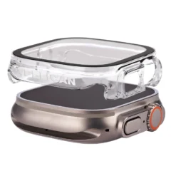 Apple Watch Ultra 49mm Pelican Protected Case W/Integrated Glass Screen Protector - Clear -Mobile Phone Accessories 646404019f51d886101030