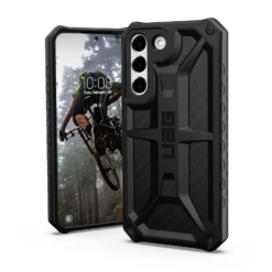 Samsung Galaxy S22 5G UAG Monarch Case - Black (Carbon Fiber) -Mobile Phone Accessories 64cacae71e94f665754425
