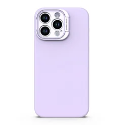 IPhone 15 Pro Max Uunique Liquid Silicone MagSafe Stand Case - Lavender