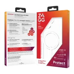 IPhone 15/14/13 ZAGG (GEAR4) Luxe Snap Case - Clear -Mobile Phone Accessories 64ffa3c9988a2727168307