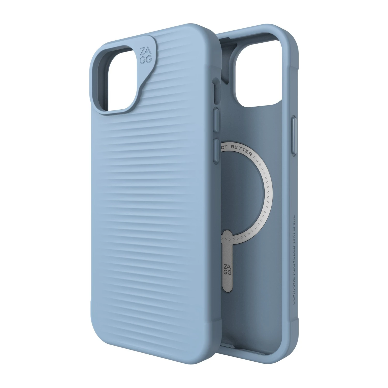 IPhone 15 Plus/14 Plus ZAGG (GEAR4) Luxe Snap Case - Blue 3 IPhone 15 Plus/14 Plus ZAGG (GEAR4) Luxe Snap Case - Blue - Image 3