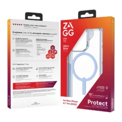 IPhone 15 Pro ZAGG (GEAR4) Santa Cruz Snap Case - Blue -Mobile Phone Accessories 6500bcc47a2c8243470630