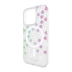 IPhone 15 Pro Kate Spade Protective Hardshell MagSafe Case - Scattered Flowers -Mobile Phone Accessories 6500e398eb007890125114