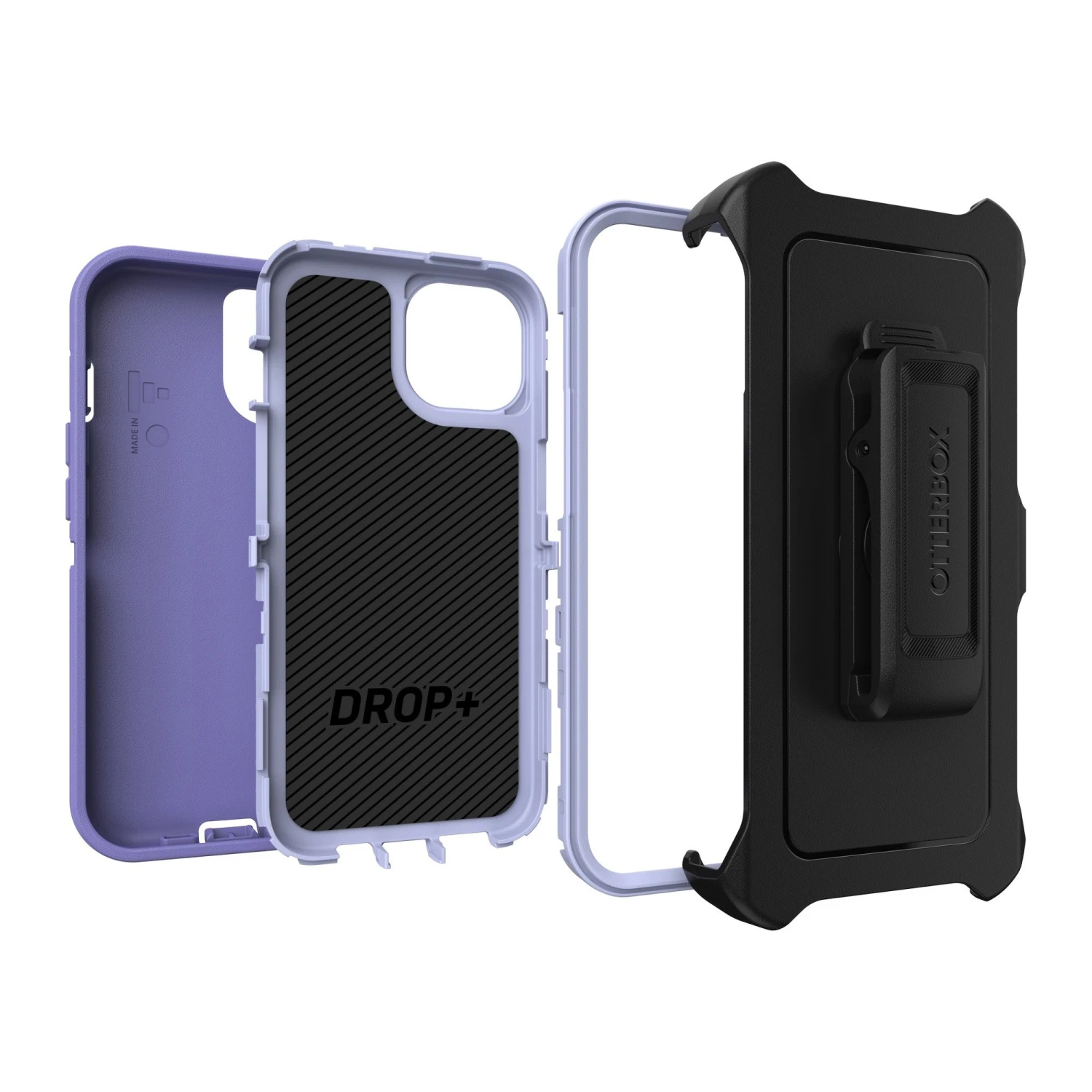IPhone 15/14/13 Otterbox Defender Series Case - Purple (Mountain Majesty) 2 IPhone 15/14/13 Otterbox Defender Series Case - Purple (Mountain Majesty) - Image 2
