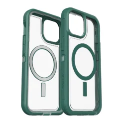 IPhone 15/14/13 Otterbox Defender XT W/ MagSafe Clear Series Case - Clear/Green (Velvet Evergreen) -Mobile Phone Accessories 6500ed57a8956074859079