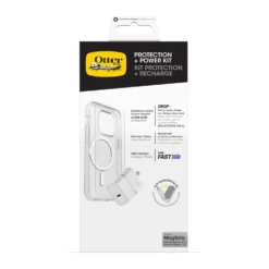 IPhone 15/14/13 Otterbox Symmetry W/ Magsafe - Protection + Power Kit Bundle - Clear -Mobile Phone Accessories 6500ed632726a916518411
