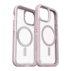 IPhone 15/14/13 Otterbox Defender XT W/ MagSafe Clear Series Case - Clear/Pink (Mountain Frost) -Mobile Phone Accessories 6500ed79b8a17048914574