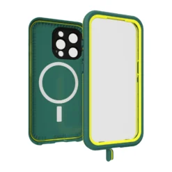 IPhone 15 Pro Otterbox Fre MagSafe Case - Green (Pine) -Mobile Phone Accessories 6501e69c68b21573065944