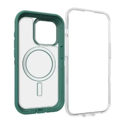 IPhone 15 Pro Otterbox Defender XT W/ MagSafe Clear Series Case - Clear/Green (Velvet Evergreen) -Mobile Phone Accessories 6501e6ae2e3c0924161976