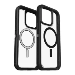 IPhone 15 Pro Max Otterbox Defender XT W/ MagSafe Clear Series Case - Clear/Black (Dark Side) -Mobile Phone Accessories 6501ed7c0f611993712036