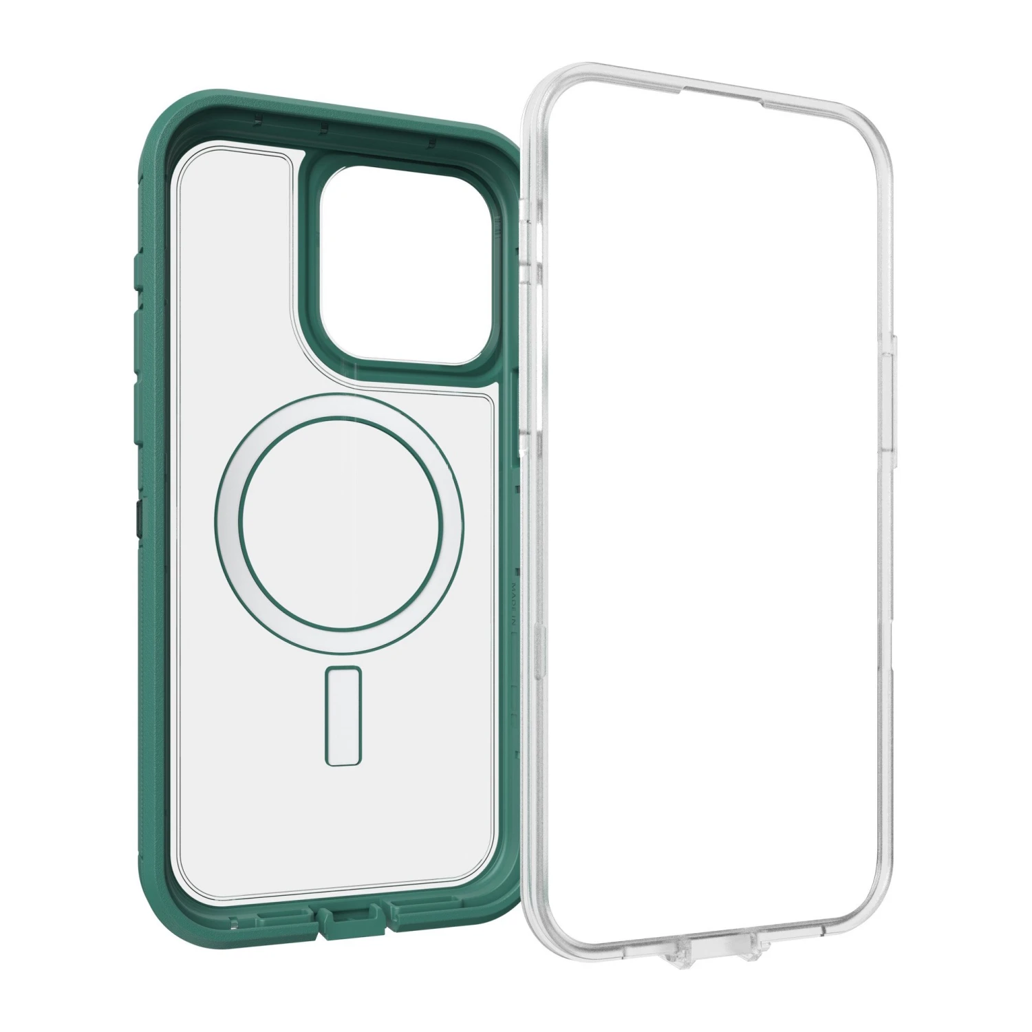 IPhone 15 Pro Max Otterbox Defender XT W/ MagSafe Clear Series Case - Clear/Green (Velvet Evergreen) 3 IPhone 15 Pro Max Otterbox Defender XT W/ MagSafe Clear Series Case - Clear/Green (Velvet Evergreen) - Image 3
