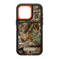 IPhone 15 Pro Max Otterbox Defender Graphics Series Case - Black (RealTree Edge)