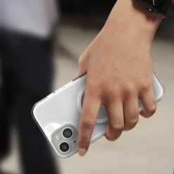 IPhone 15 Plus/14 Plus ZAGG (GEAR4) Crystal Palace Snap Kickstand Case - Clear -Mobile Phone Accessories 650340f355e95008546246