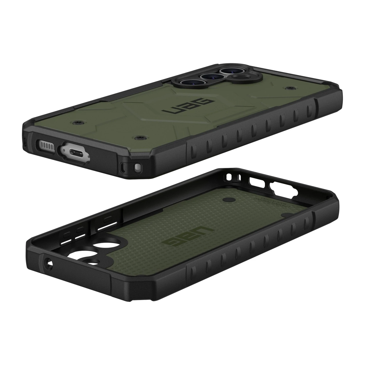 Samsung Galaxy S23 FE 5G UAG Pathfinder Case - Olive Drab 4 Samsung Galaxy S23 FE 5G UAG Pathfinder Case - Olive Drab - Image 4
