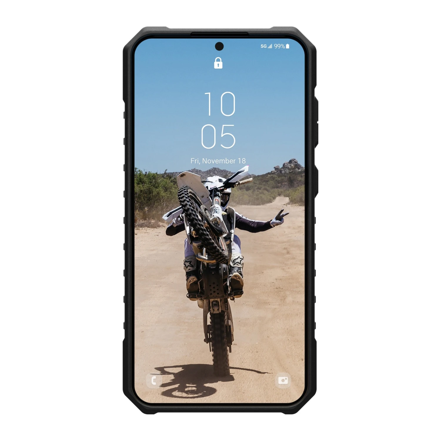 Samsung Galaxy S23 FE 5G UAG Pathfinder Case - Olive Drab 3 Samsung Galaxy S23 FE 5G UAG Pathfinder Case - Olive Drab - Image 3