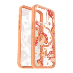 IPhone 15 Pro Max Otterbox Symmetry W/ MagSafe Clear Series Case - Orange (Fungi) -Mobile Phone Accessories 65271c4945dcf597846765