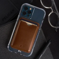 Universal Case-Mate MagSafe Cardholder - Cognac Brown -Mobile Phone Accessories 65283f1993659762866044