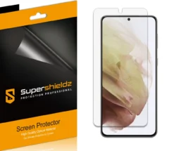 [6-Pack] Supershieldz For Samsung Galaxy S21 FE 5G Screen Protector, Anti-Glare & Anti-Fingerprint (Matte) Shield