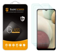 [3-Pack] Supershieldz For Samsung Galaxy A13 LTE/ Galaxy A13 5G / Galaxy A12 Tempered Glass Screen Protector, Anti-Scratch, Anti-Fingerprint, Bubble Free