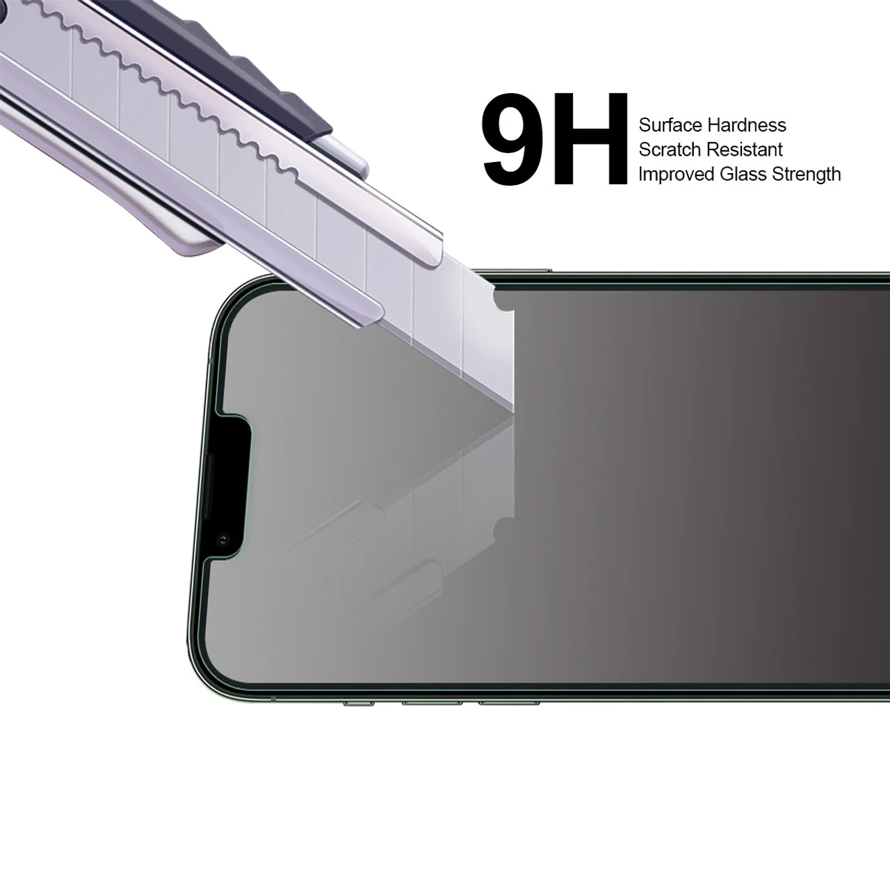 (2 Pack) Supershieldz (Privacy) Anti Spy Screen Protector Designed For IPhone 14 Plus (6.7 Inch)+ Camera Lens Tempered Glass Screen Protector, Anti Scratch, Bubble Free 4 (2 Pack) Supershieldz (Privacy) Anti Spy Screen Protector Designed For IPhone 14 Plus (6.7 Inch)+ Camera Lens Tempered Glass Screen Protector, Anti Scratch, Bubble Free - Image 4