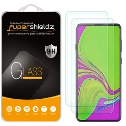 [2-Pack] Supershieldz For Samsung Galaxy A80 Tempered Glass Screen Protector, Anti-Scratch, Anti-Fingerprint, Bubble Free