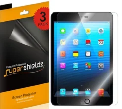 [3-Pack] Supershieldz For Apple IPad Mini 3 / IPad Mini 2 / IPad Mini Screen Protector, Anti-Bubble High Definition (HD) Clear Shield