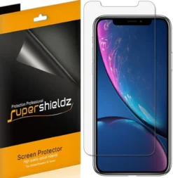 [6-Pack] Supershieldz For Anti-Bubble High Definition Clear Screen Protector For Apple IPhone XR (6.1")